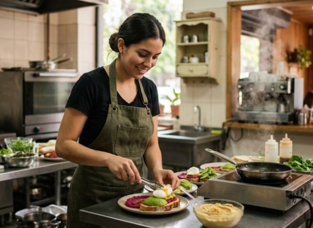 Ayudante de Cocina para Cafetería Full Time Turnos Rotativos