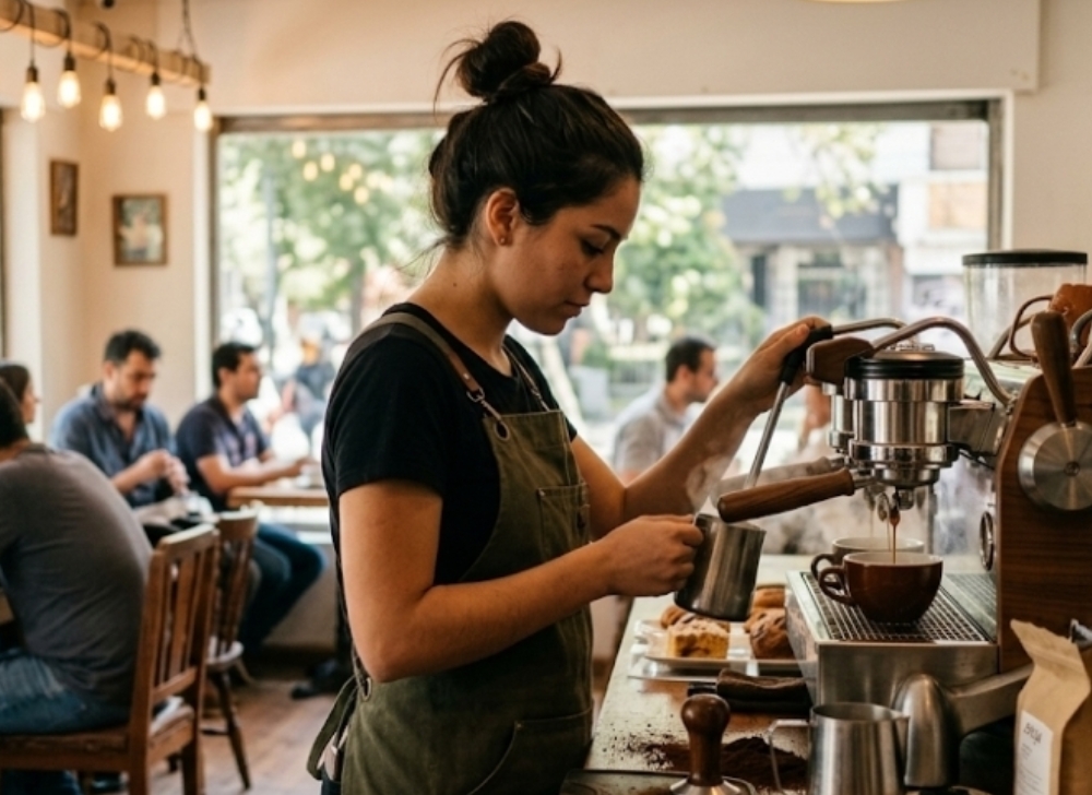 Ayudante de Cocina para Cafetería Turnos Rotativos